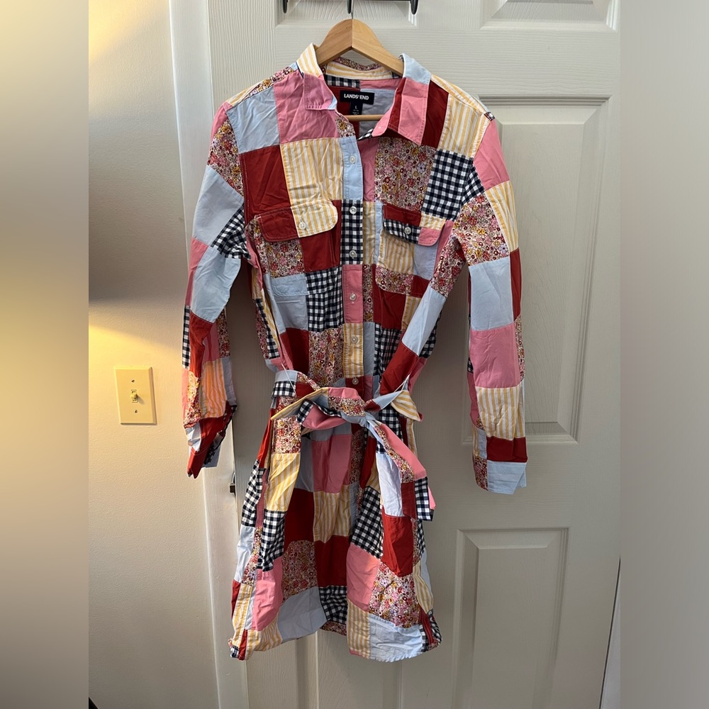 Lands End Shirt Dress
